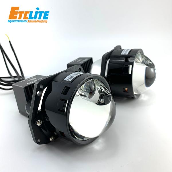 3Inch Car Headlight Bi Led Projector Lens Light Non Destructive Installation Laser Car Led Light