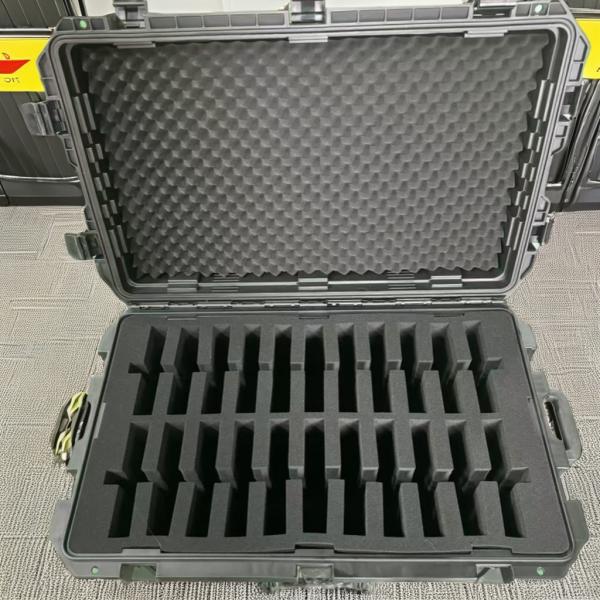 2116 Thickened plastic trolley case multi-function tool box equipment protection box instrument box safety box protection box travel case