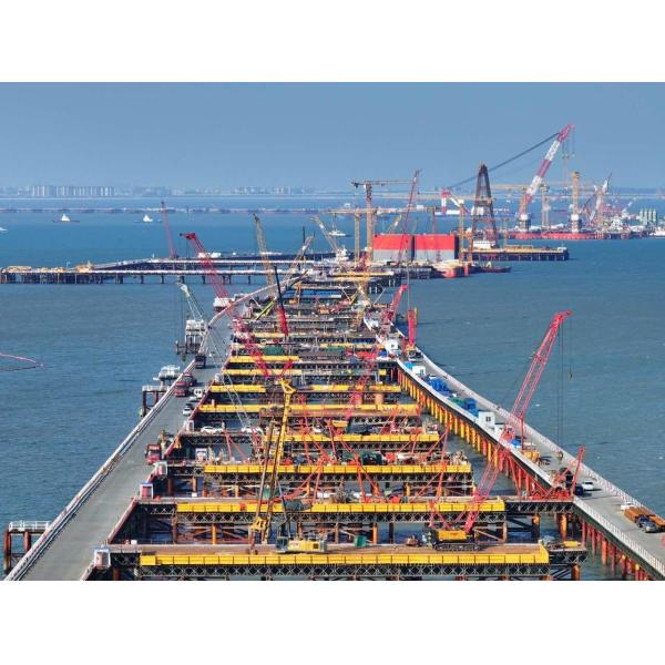 Acrow Temporary Bridge / Steel Suspension Bridge