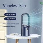 Hot And Cold Handheld Bladeless Fan White With Air Purifier