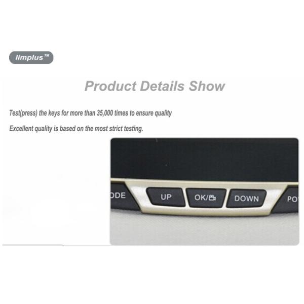 4.3 Inch HDMI Car Data Recorder With Double Camera Back Mirror