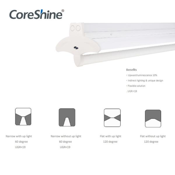 Buy cheap TUV UGR19 135lm/W Dimmable Linear Light For Warehouse product