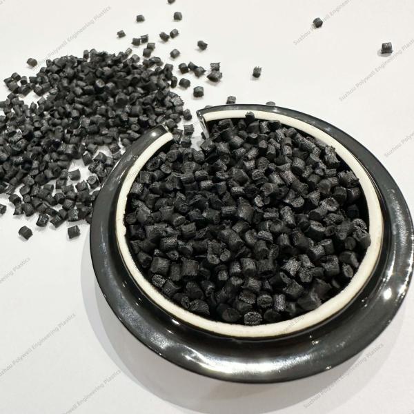 Black Polyamide Nylon 66 Granules With Elongation At Break ≥2.6%