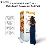 1920*1080 Resolution LCD Advertising Display Digital Signage Smart Kiosk