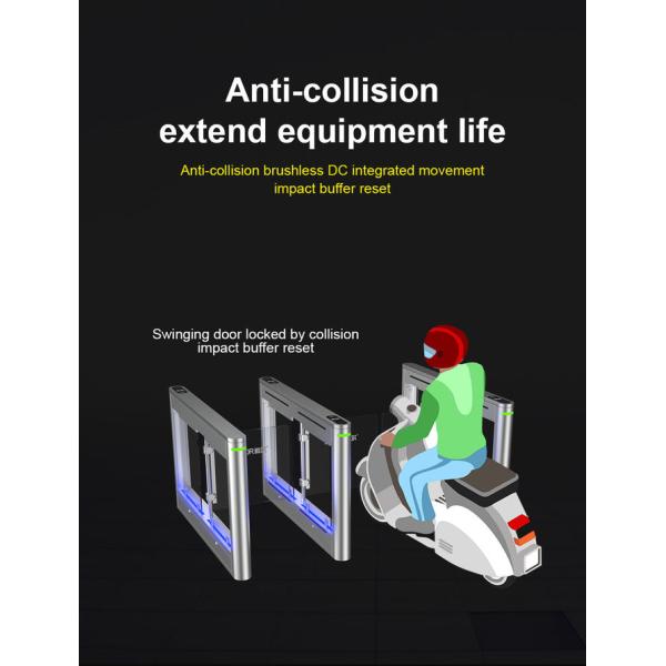 Turnstile Gate Manufacturer Swing Gate Turnstile Wheelchair Entrance Control 2
