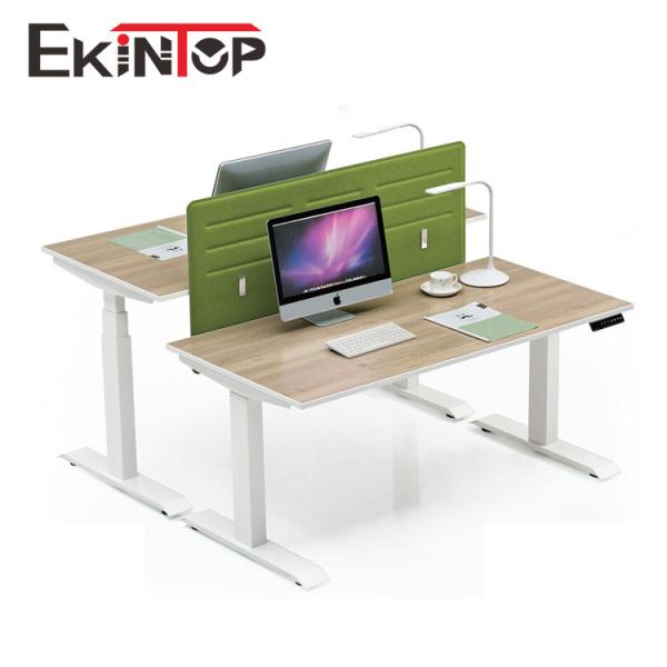 Motorized Office Ergonomic Table , Office Desk Adjustable Height Multipurpose