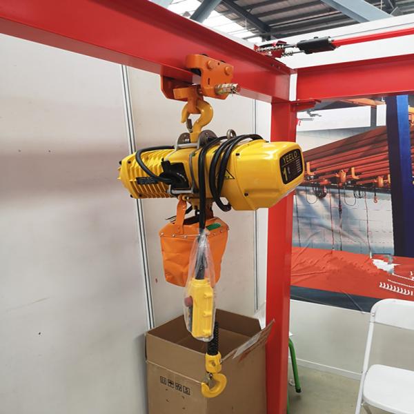 1Ton 3ton 5ton Lifting Capacity Electric Chain Hoist with Running Trolley