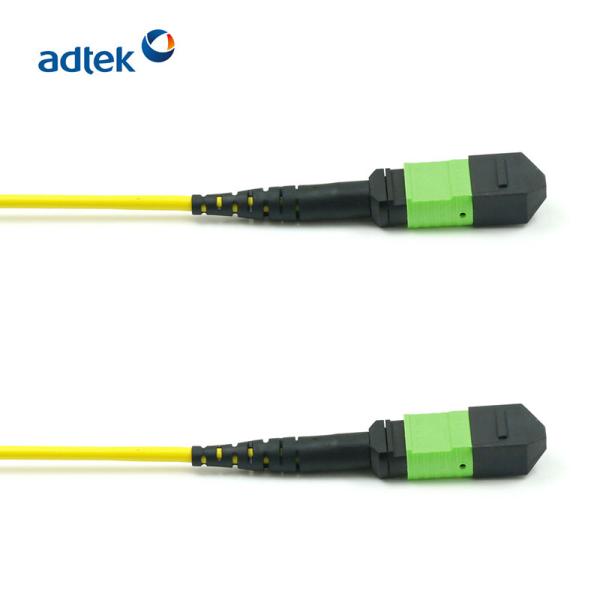 10 / 40G Female MPO MTP Patch Cord For Data Center