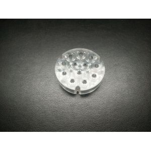 Transparent Plastic Lens Injection Molding Parts / PMMA Injection Mold Maker