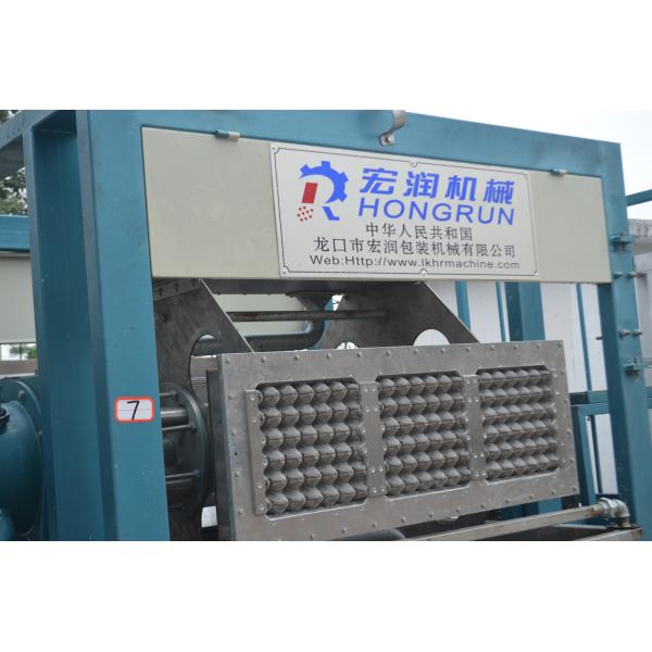 Small Semi-automatic Pulp Molding Machine , Small Egg Tray Making Machine