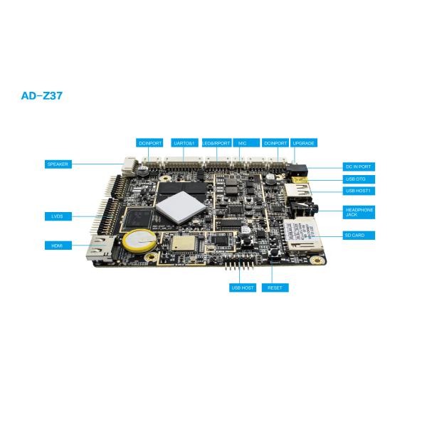 Quad Core RK3288 Android Decoder Drives Multi Interaction / Network Interfaces ARM Board