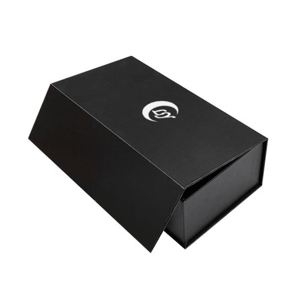 Custom Magnetic Book Shape Box Perfume Bottle Packing Paper Gift Box For Whole Sale With PVC Window