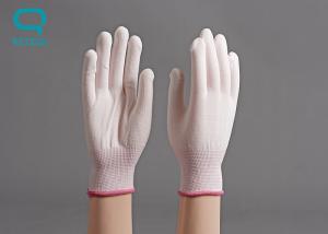 Buy cheap 100% Cotton Knitted Gloves , Nylon Hand Gloves For Industrial Protection product