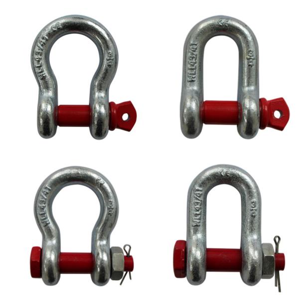 Bow Shackle US Type Chain Wire Rope Hardware Marine G2130 Lifting Rigging Galvanized Bolt Anchor