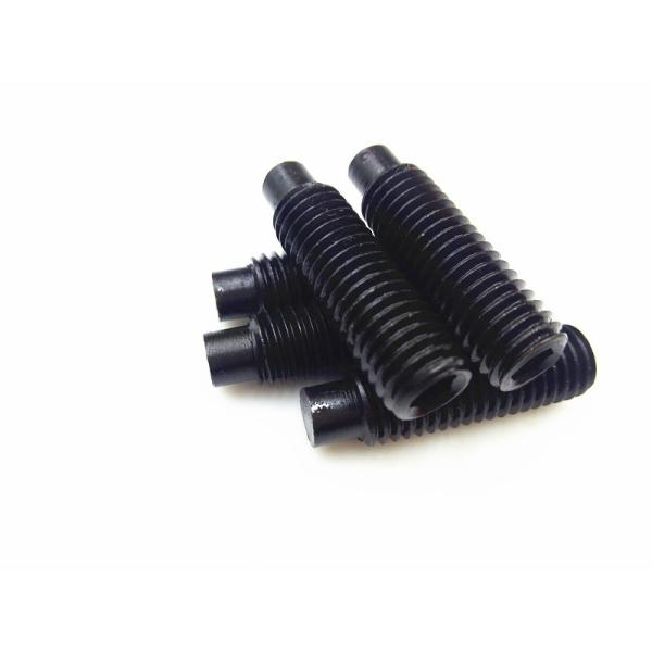 ISO4028 Class 12.9 Alloy Steel Hexagon Socket Drive Half-Dog Point Headless Screws