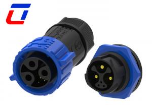 Buy cheap 3 pin 50A Multi Pin Connectors Waterproof Wire To Board 6 Pin Male Female Connector product