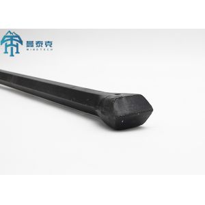 China Drilling Chisel Tungsten Carbide Shank Integral Drill Rod H22x108mm on sale