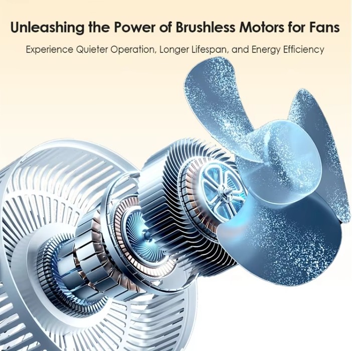 Socool Fan 40000mAh Type-C Power Source Personal Fan 9 Speed Levels Outdoor Camping Fan