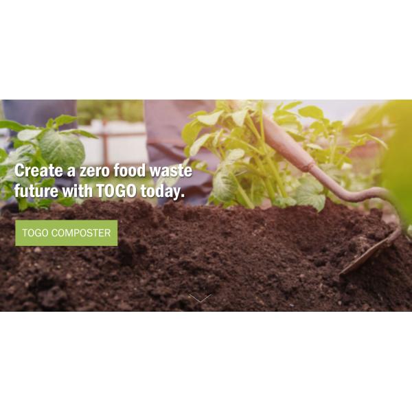 PLC TOGO Organic Waste Disposal System Bio Waste Composting Machine