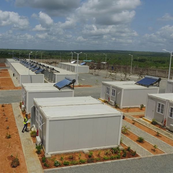 Custom Prefabricated Security Cabin Detachable Flat Pack Modular Building