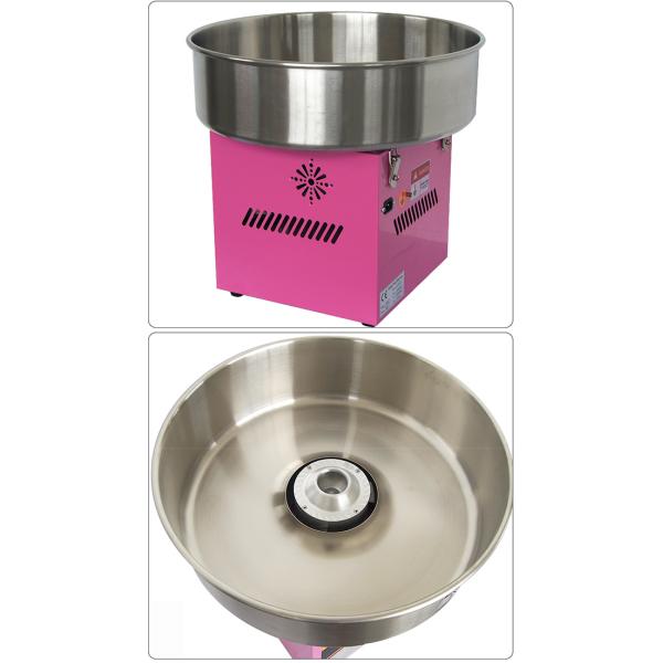 Elegant Snack Food Processing Equipment , Gas Automatic Cotton Candy Fairy Floss Machine