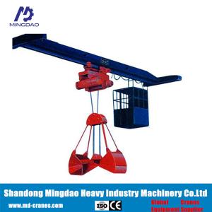 China MD Brand High Quality Good Selling Aluminium Factory Overhead Crane Grab Bucket Crane on sale