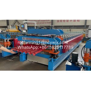 Buy cheap Metecopo Double Layer Forming Machine Long Span Roofing Sheet product