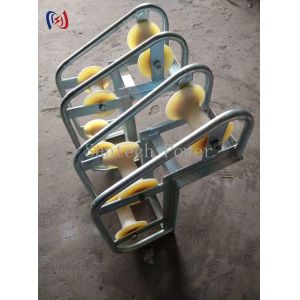 20KN SHJ Cable Roller Pulley Telecom Overhead Line Stringing Tools