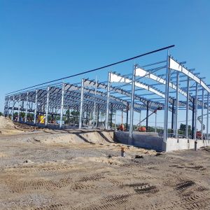 CE Steel Structure Building Welded H Section Steel Structure Hangar