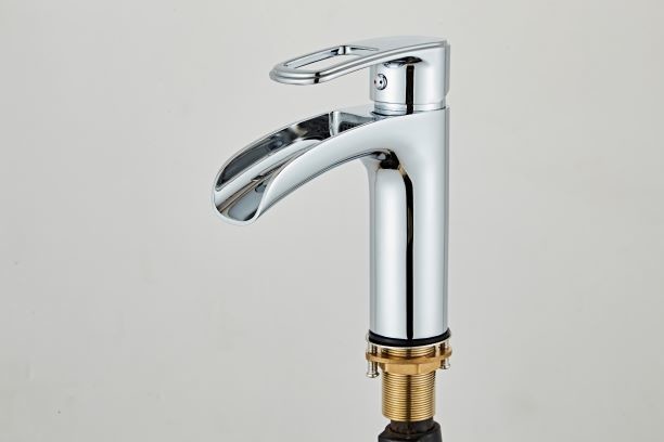 Buy cheap Under Counter Waterfall ODM Silver Electroplated SUS Faucet product
