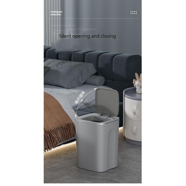 Intelligent Induction Garbage Can Household Bedroom Large Capacity Kitchen Automatic Intelligent Induction Garbage Can