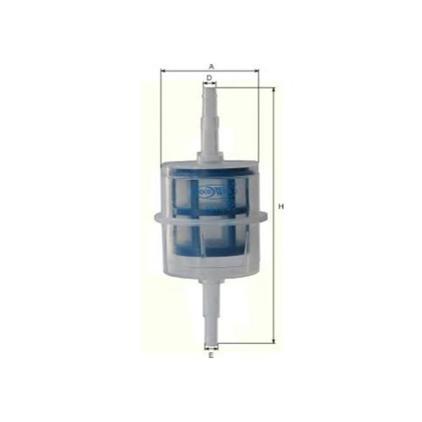 Fuel Supply System 500318246 In Line Filter 100mm Height