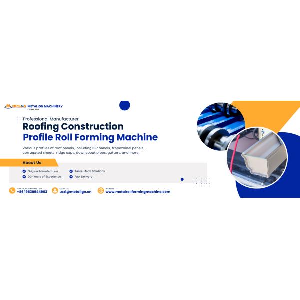 Hydraulic Cutter Equipped Roll Former For Custom Curved Edge Garden Fence Post Production Line