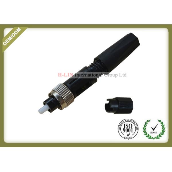Pre - Embedded FC / UPC Fiber Fast Connector For FTTH Fiber Optic Drop Cable Patch Cord