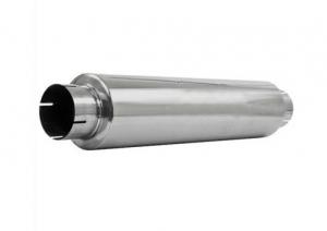 Buy cheap 4 Inch Center Inlet / Outlet Quiet High Flow Exhaust Muffler product