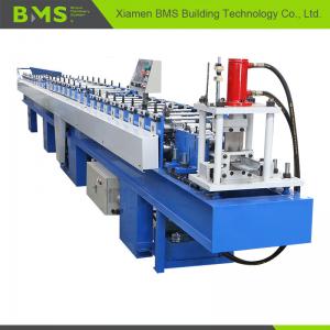 Metal T Profile Roller Shutter Door Roll Forming Machine Full Automatic 12-15m/min