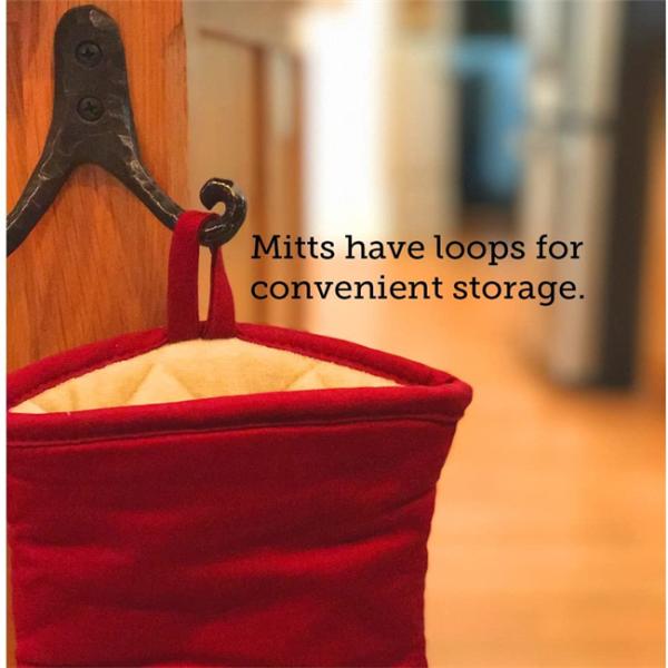 Heat Resistant Silicone Oven Mitts And Pot Holders CU Approved