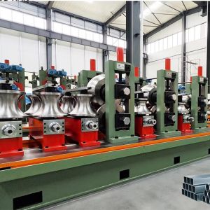 Buy cheap Customizable Steel Pipe Making Machine 219mm Diameter 6mm Thickness product