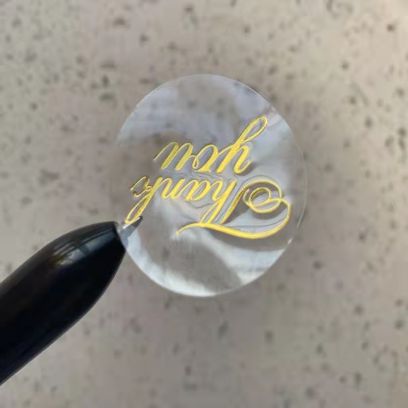 Buy cheap transparent Custom Die Cut Labels Vinyl Material Waterproof product