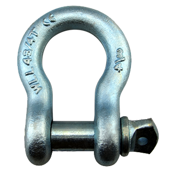 Rigging Electric Galvanized G-209 Screw Pin Anchor Shackle OEM