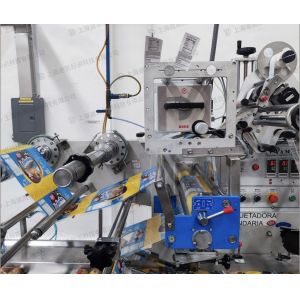 Continuous TTO Printer 300 DPI Barcode Intermittent Printing Machine