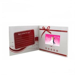 Buy cheap Rechargeable Video Birthday Cards , Custom Brochure With Video Screen product