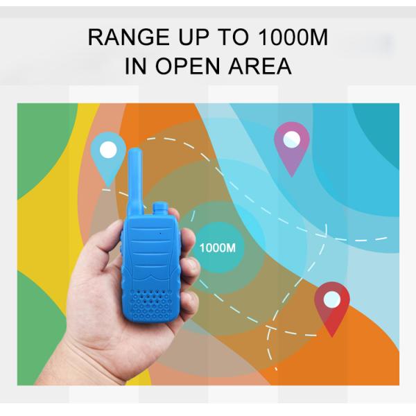 1 Channel 500m-1km ABS 0.5W Portable Walkie Talkie
