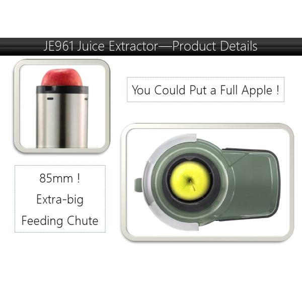 JE962 Stainless Steel High Power LCD Screen Juice Extractor