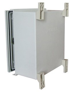 Hardness Plastic Hinged Box Horizontal / Vertical Opening Easy Installation