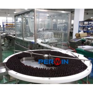 Buy cheap Perwin Monoblock Vial Bottle Liquid Filling Plugging Capping Machine product