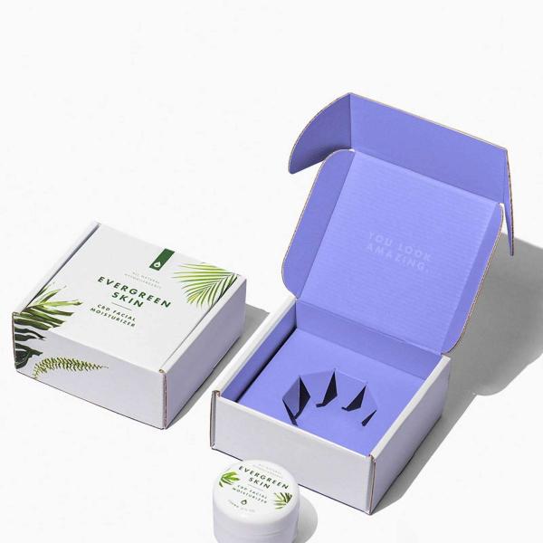 Colorful Paper Foldable Subscription Box Mailers Makeup 6x4x3 Shipping Boxes