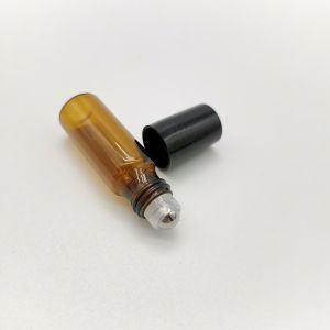 Hanya Amber Essential Oil Roller Bottles 10ml 15ml No Leakage