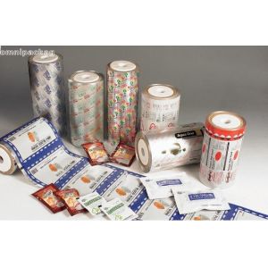 China Pure Aluminum Laminated Packaging Film Roll  For Food on sale