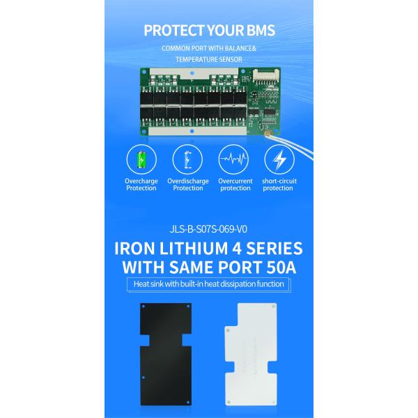 24V 250A Smart BMS for Lifepo4 Battery 8S-16S with RS485/CAN